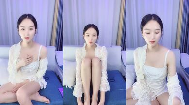 超级御姐！无敌甜美大长腿，把美腿伸直了自慰 (1)